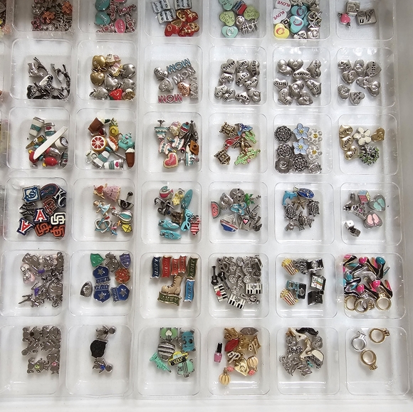 🦉 5/$21 🦉 O2 ORIGAMI OWL LIVING LOCKET FLOATING PETITE MEMORY CHARMS NEW!! - Picture 5 of 16